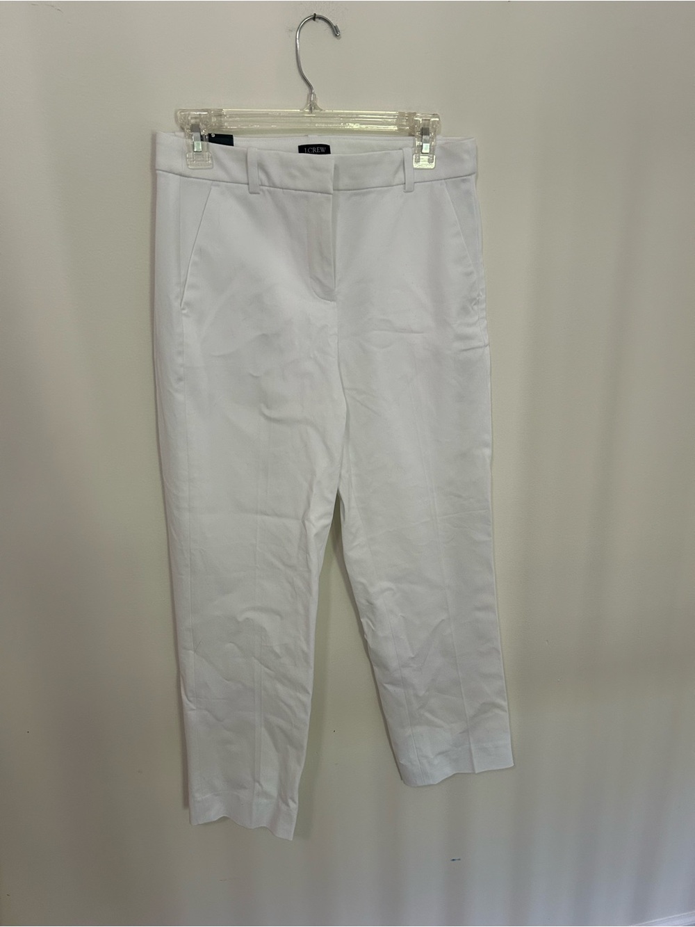 J. Crew Kallie Pant | Cropped White Women's Dress Pants